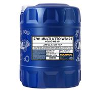 20Liter MANNOL Olio Ingranaggi / Idraulico Multi Utto Wb 101 Api GL-4+ Rubinetto