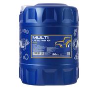 20Liter MANNOL Olio Ingranaggi / Idraulico Multi Utto Wb 101 Api GL-4+ Rubinetto