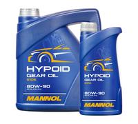 MANNOL Olio Cambio Ipovoide 80W-90 GL-5 LS API GL-4/GL-5 LS 5 L