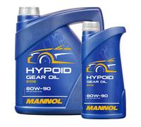 MANNOL Olio Cambio Ipovoide 80W-90 GL-5 LS API GL-4/GL-5 LS 5 L