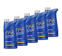 MANNOL Olio Cambio Manuale API GL 4/GL 5 LS 80W-90 5x 1 L Aprilia Cectek