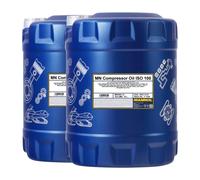 MANNOL Olio Compressore ISO 100, 2x10 Litri