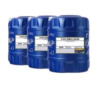 MANNOL Olio Da Taglio E Da Trivellazione Emulsione 1103, 3x20 Liter