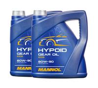 MANNOL Olio Getriebi Ipoide 80W-90 GL-5 LS, 2x4 Litri