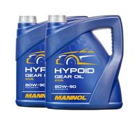 MANNOL Olio Getriebi Ipoide 80W-90 GL-5 LS, 2x4 Litri