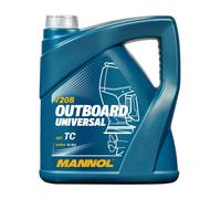 Mannol Olio motore fuoribordo API TD Universale 2 tempi 4 litri