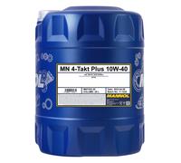 MANNOL Olio Moto Semisintetico 10W-40 4 Tempi API SL JASO MA/MA2 20 L