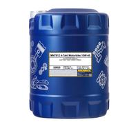 MANNOL Olio Motore 4 Tempi Moto SAE 10W-40, JASO MA, JASO MA2, 10 Litri