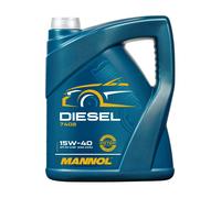 Mannol Olio motore 15W-40 per motori a benzina e diesel 5 L (1x5)