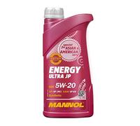 Mannol Energia Ultra JP 5W-20 Olio Api Sn, Ilsac GF5, Ford M2C948, 5x1 Litri