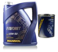 MANNOL - Olio motore Favorit 15W-50 API SL/CF/CF-4