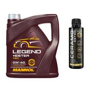 MANNOL Olio Motore LEGEND+ESTER 0W-40 4 L Incluso Additivo Ceramo Ester 9829