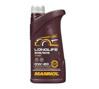 1 L mannol Longlife 508/509 0W-20 olio motore 7722 Api (Sp (RC) Sn Plus Acea