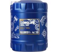 MANNOL Olio motore Longlife 5W-30 10 L Compatibilità con VW Polo Hatchback 6R1, 6C1 Golf 4 Hatchback 1J1 Golf 7 Hatchback 5G1, BQ1, BE1, BE2 Golf 6 5K1 Golf 5 Hatchback 1K1