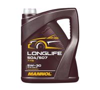 MANNOL LONGLIFE 504/507 Olio motore 5W-30 Olio 5L MN7715-5 per VW GOLF VI (5K1)