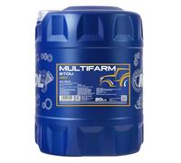 20 (1x20) Litro Mannol 10W-30 Multifarm Stou Con Canale di Scarico