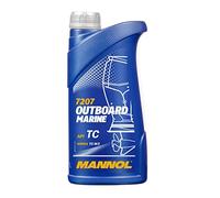 MANNOL Olio motore per fuoribordo 2 tempi API TC JASO FC NMMA TC-W3 1 L