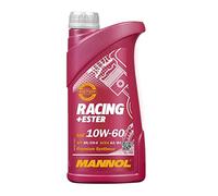 19x1 Litro Mannol Racing + Ester 10W-60 olio motore Api Sn / CH-4 Acea A3/B4