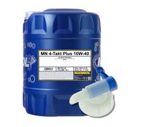 MANNOL Olio Motore Semisintetico 10W-40 API SL 20L Con Tappo Scarico