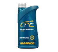 MANNOL Olio motore UNIVERSAL 15W-40 Olio minerale 1 L Compatibilità con RENAULT Clio III Hatchback BR0/1, CR0/1 CLIO II BB0/1/2, CB0/1/2 Clio IV Hatchback BH, VW Polo Hatchback 6R1, 6C1