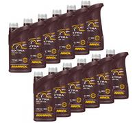 Mannol Olio per Ingranaggi 12x 1Liter Extra 75W90 Api Gl 4 Commutazione Cambio