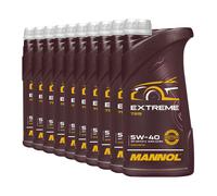 MANNOL SAE estremo 5W40 Olio motore VW 50200,50500,MB 229.5,BMW LL-01,10x1 Litro