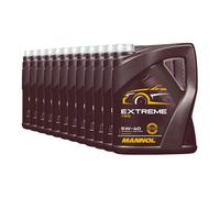 MANNOL SAE estremo 5W40 Olio motore VW 50200,50500,MB 229.5,BMW LL-01,12x5 Litro