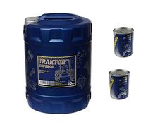 Mannol Traktor Superoil 10 l - Olio motore per trattore 15W-40, con 2 confezioni di Motor Doctor