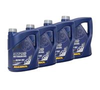 Mannol Trasmissione Api Gl 4 / 5 Ls 80W90 4x 4 Litro per Derbi Gilera Harley KTM