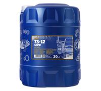 20 (1x20) Litro Mannol SAE 10W-30 TS-12 Olio Motore Con Canale di Scarico