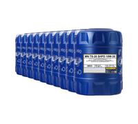 Mannol TS-20 Fatt 10W-30 Olio, Acea E11, Acea E8, Api CJ-4/CK-4, 10x20 Litro