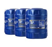 Mannol TS-3 Fatt 10W-40 Olio, Acea A3/B4 , Acea E7, Api CH-4 / Sl, 3x20 Liter