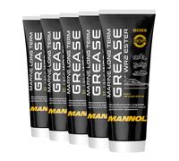 MANNOL WR-2 Grasso Ester Longo Termine Multiuso, 5x230 Grammi