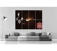 Manny Pacquiao Arte Design Home Boxe 3 Sponsor Nike locandina Formato A0 Grande