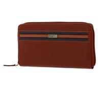 mano borsa Don Leonardo RFID Continental Wallet Cognac