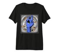 Mano con bulbi oculari Strani Occhi Goth Grunge Gotico Weirdcore Maglietta Premium