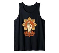 Mano del risveglio Mudra Lotus Mandala Meditazione Buddista Canotta