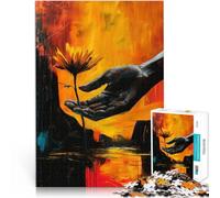 Mano della Natura Puzzle da 1000 pezzi per adolescenti Giocattoli che creano dipendenza e sfidano l'intelligenza del cervello per la decorazione della casa 38x26cm