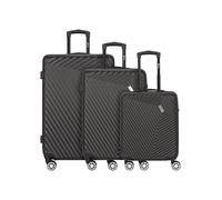mano Don Carlo Set di valigie a 4 ruote 3 pz. schwarz (M191900401)