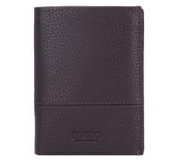 mano Don Tommas Portafoglio Vera Pelle 13 cm marrone