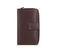 mano Donna Giulia Portafoglio in pelle 10,5 cm dunkelbraun (M191952121)