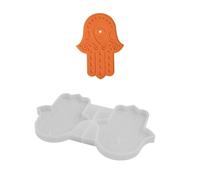 Mano Fatima in elastomero per uso alimentare per gioielli artigianali sicuri e imprese artigianali Semplice sostanza permanente Fusione a mano in silicone multiuso