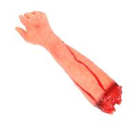 Mano Finta Mozzata Halloween, Decorazione Realistica Sangue Atmosfera | PP Cotone e Vinile, Effetto Horror Fatto a Mano, Riutilizzabile, per Scherzi, Porte e Tavoli