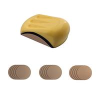 Mano Levigatura Blocco Back-up Levigatura Pad Per Carta vetrata Dischi abrasivi Supporto Per La Lavorazione Del Legno Auto Lucidatura Manuale Hook-Loop