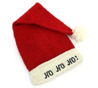 Mano Maglia Lana Cappello di Natale Babbo Elfo Bah Humbug Cattivo Carino List