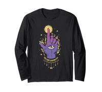 Mano mistica Fidati del tuo percorso La luce è dentro di te arte Maglia a Manica