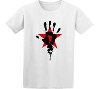 Mano Negra Latin Alternative Logo Men's Fashion T-Shirt White L