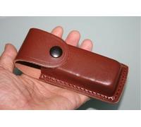 Mano Originale Pelle Pieghevole Coltello Guaina Sacchetto Cintura Clip Vintage