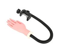 Mano per Esercitazione Unghie 1 Pezzo in Plastica Forma Mano | Riutilizzabile per Acrilico, Gel e Wrap, Simulazione di Mano Umana, per Formazione Manicure e Pratica Nail Art