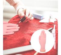 Mano Per Pratica Unghie Mani Finta Esercitarsi Con Le Pieghevole